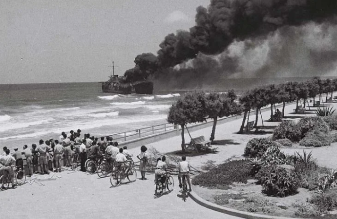 Tras 78 años, el Altalena fue hallado intacto en el fondo marino