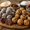 Bolitas energéticas caseras y saludables: Deliciosos bocadillos que estimulan la mente y que encantarán a toda la familia