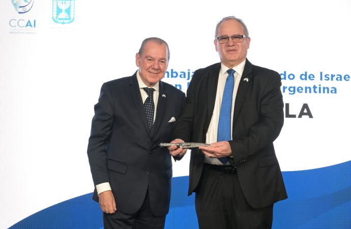 Homenaje al Embajador Eyal Sela y presentación del libro “Geopolítica del Encuentro”
