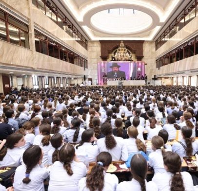 Campaña masiva de la Torá: 20.000 jóvenes de seminario se reúnen en todo Israel para Keren Olam HaTorah