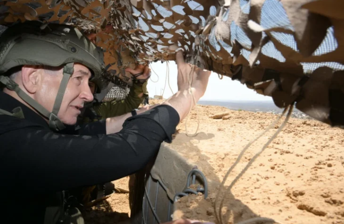 Netanyahu recorre Gaza: “Controlamos el 60% del territorio; aún queda mucho trabajo por hacer”