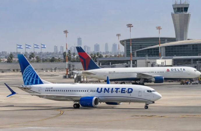 Delta y United reanudan los vuelos a Israel antes de las Altas Fiestas