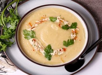 Recetas deliciosas: Sopa cremosa de brócoli y coliflor