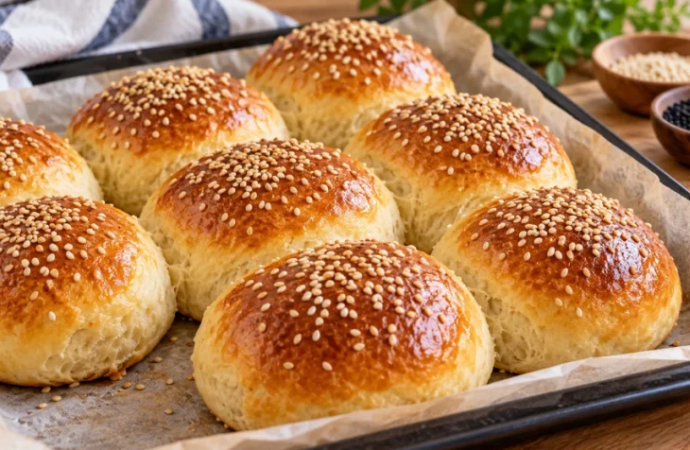 Panecillos rápidos sin levadura: Pan casero suave en sólo minutos